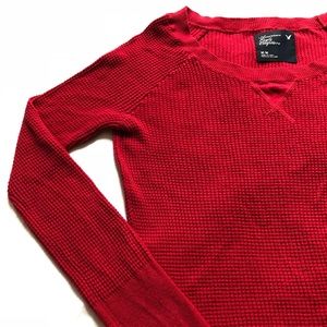 AEO Classic Waffle Knit Sweater